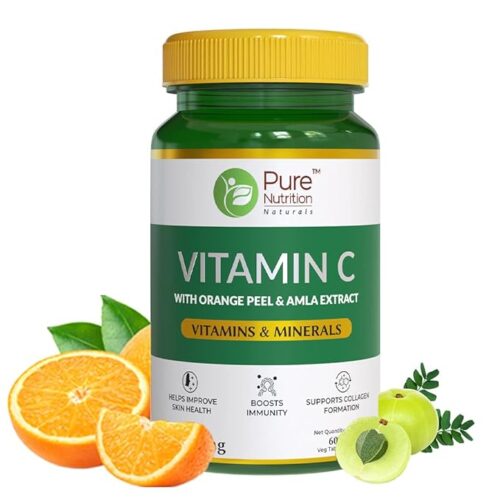 Pure Nutrition Vitamin C, 60 tablets
