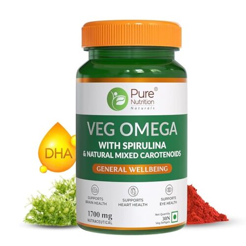 Pure Nutrition Veg Omega ,30 Veg Softgel