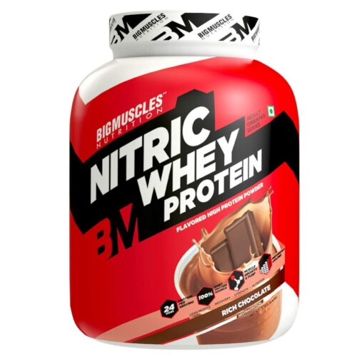 Bigmuscles Nutrition Nitric Whey Protein 4.4 Lbs (Rich Chocolate)