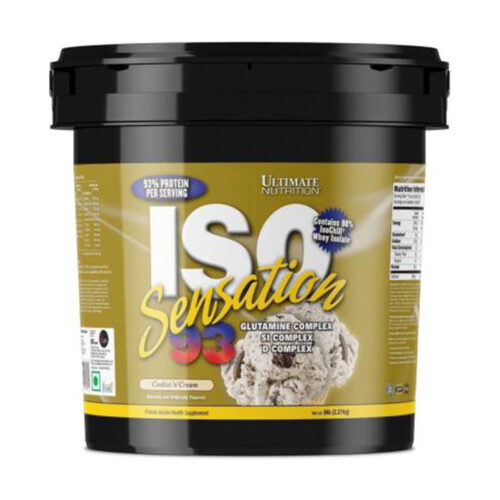 Ultimate Nutrition ISO Sensation 93 Whey Protein Isolate (Chocolate Fudge)– 2.27 kg (5 lb)