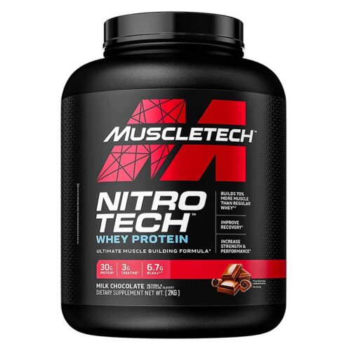 Muscletech Performance Series Nitrotech Whey Protein  (1.81kg) (Milk Chocolate)