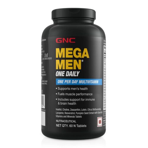 GNC Mega Men One Daily Multivitamin 120 Tablets