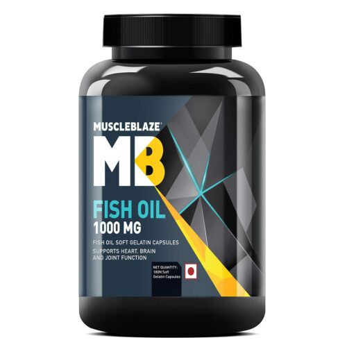 MuscleBlaze Omega 3 Fish Oil 1000 mg(180 Capsules)