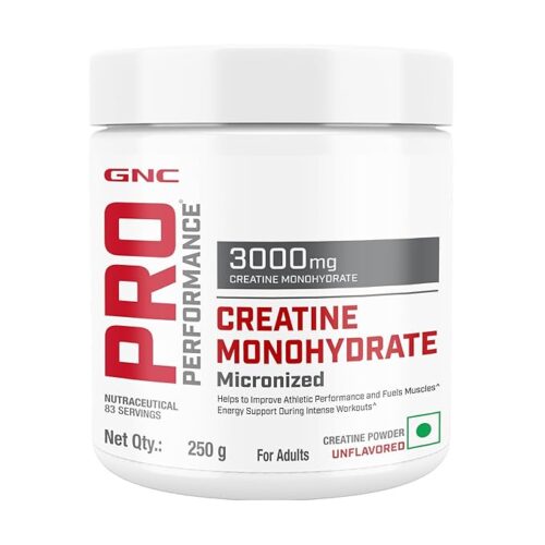 GNC Pro Performance Creatine Monohydrate 250g (Unflavored)