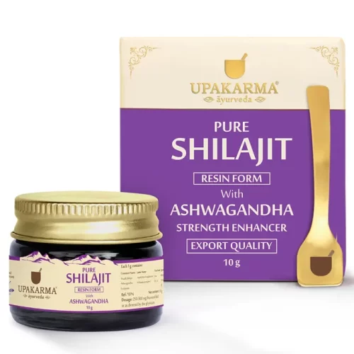 Pure Shilajit Resin Form With Ashwagandha – Natural Strength & Stamina Booster, 20g
